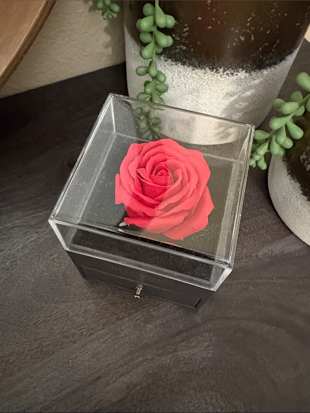 Red Rose Display Box - Picture 2 of 6